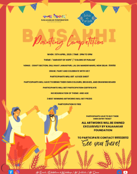 Kalaaakar Foundation-Baisakhi Painting Competition