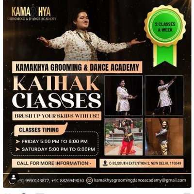 Kamakhya Grooming & Dance Academy: Kathak Classes
