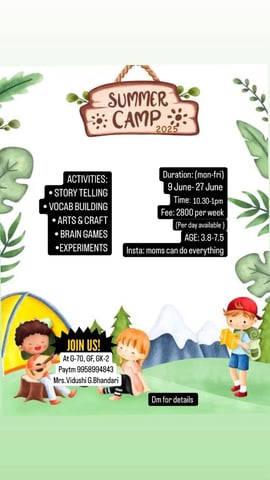Kiddies English Express-Summer Camp 2025
