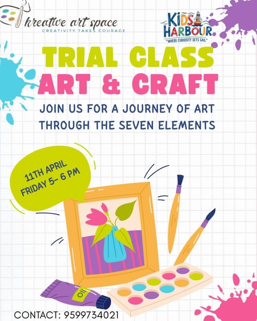 Kids Harbour-Art & Craft Trial Class