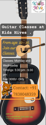 Kids Hive-Guitar Classes
