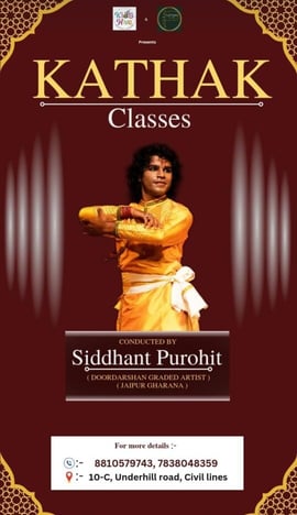 Kids Hive-Kathak Classes By Siddhant Purohit