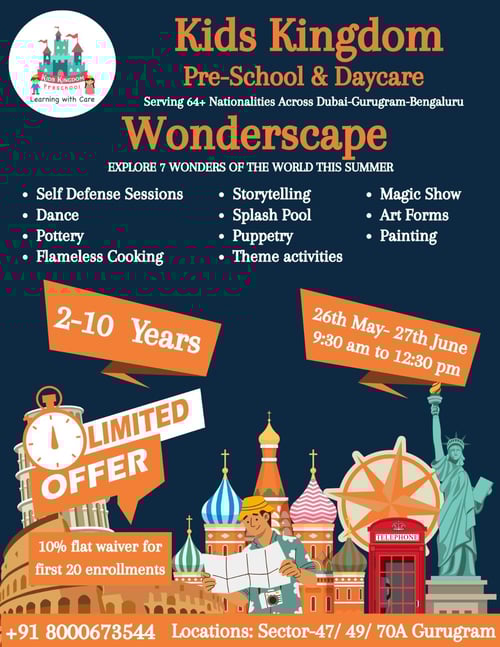 Kids Kingdom Pre-school & Day Care-Wonderscape Sec 47 Gurugram