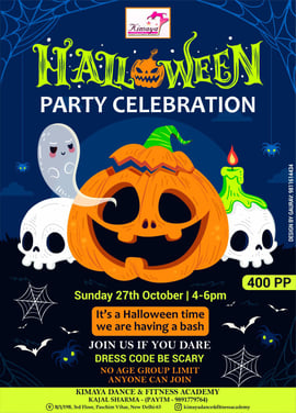 Kimaya Dance N Fitness Academy-Halloween Party Celebration