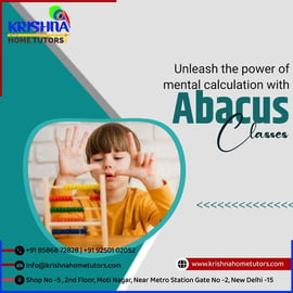 Krishna home tutors-Abacus Classes