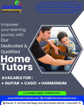 Krishna home tutors-Music Classes