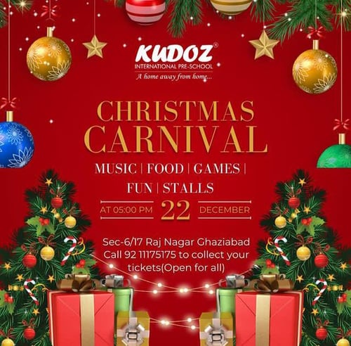 Kudoz international pre school-christmas carnival