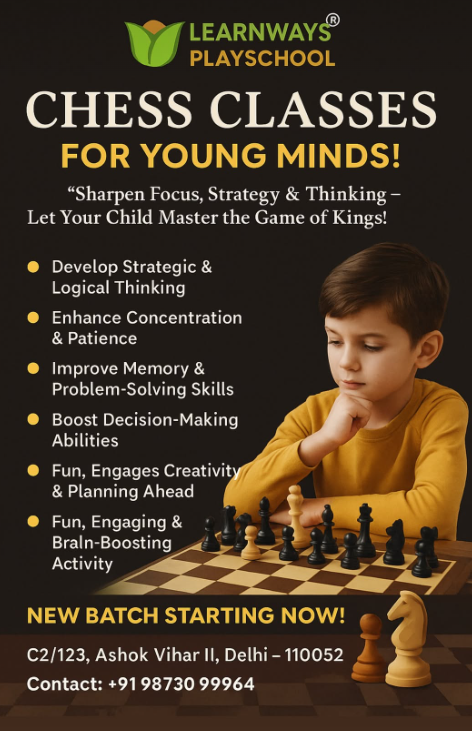 Learn Ways Play School-Chess Classes for young minds