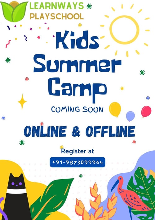 Learn Ways Play School-Kids Summer Camp 2025 (Ashok Vihar)