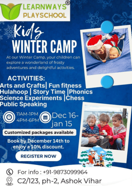 Learn Ways Play School-Kids Winter Camp