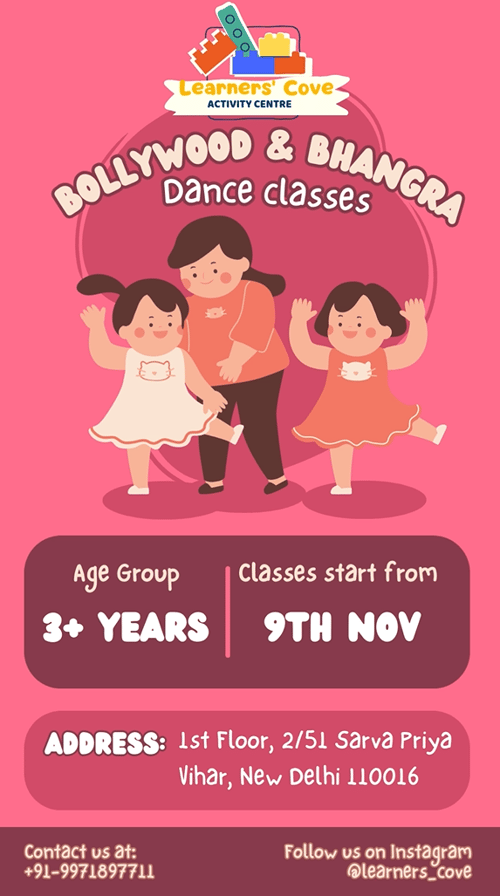Learners Cove-Bollywood Bhangra dance classes for kids