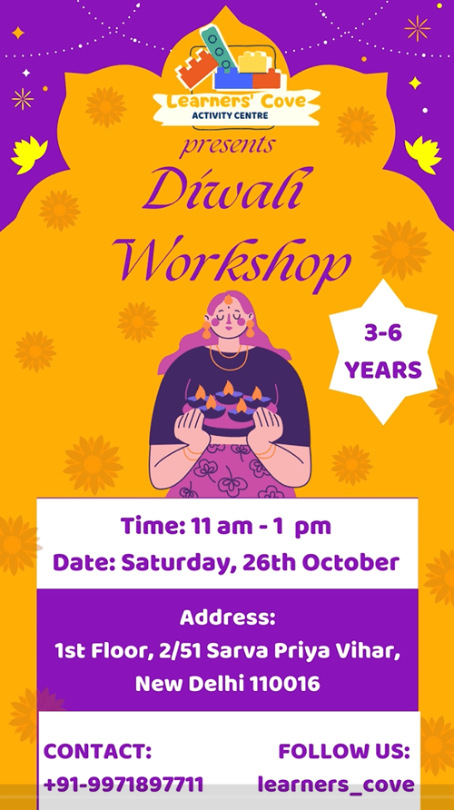 Learners Cove-Diwali workshop for kids