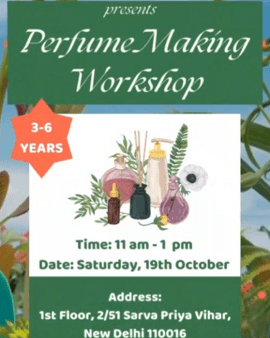 Learners Cove-Perfume making workshop