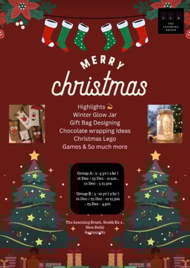 The-learning-brush- Merry christmas