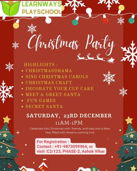 Learnways Playschool-Christmas Party