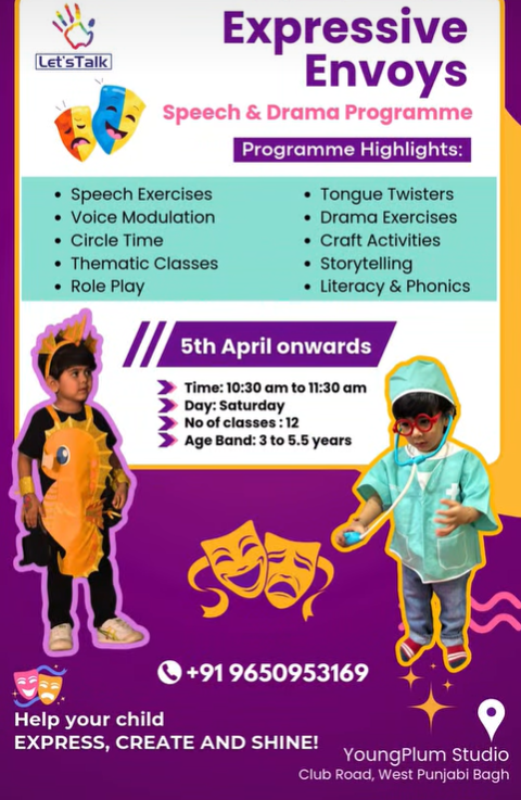 Lets Talk-Expressive Envoys Speech & Drama Programme	(April 2025)