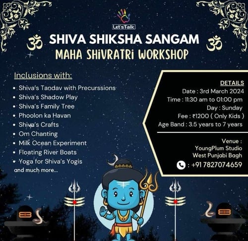 Lets Talk-Maha Shivratri Workshop