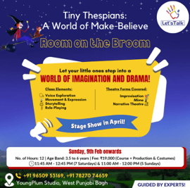 Lets Talk-Tiny Thespians A World of Make Believe