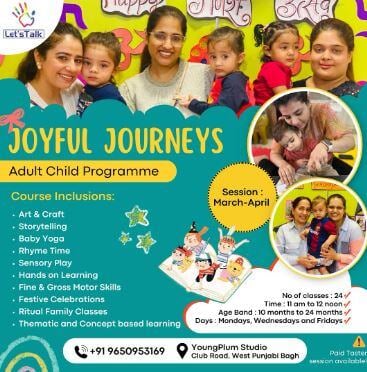 Let's Talk : Adult Child Programme 2025(Punjabi Bagh)