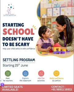 little Miracles Preschool-Settling Program for Little Learners