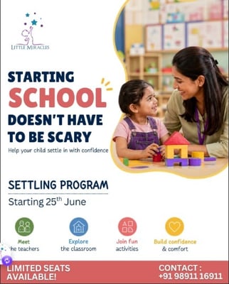 little Miracles Preschool-Settling Program for Little Learners