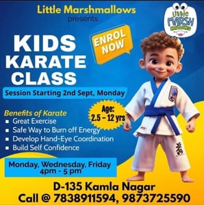 Little Marsh Mallows-Kids Karate Class