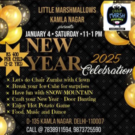 Little Marsh Mallows-New Year Celebration 2025