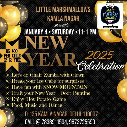Little Marsh Mallows-New Year Celebration 2025