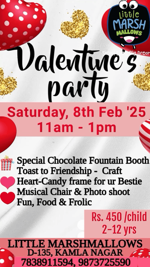 Little Marsh Mallows-Valentines Party