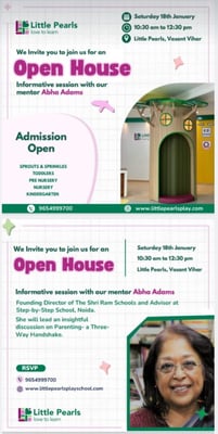 Little Pearls Play School-Open House