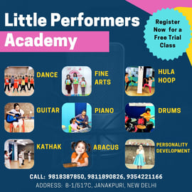 Little Performers-Music & Dance, Art & Craft, Stem Classes