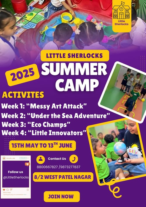Little Sherlocks-Summer Camp 2025