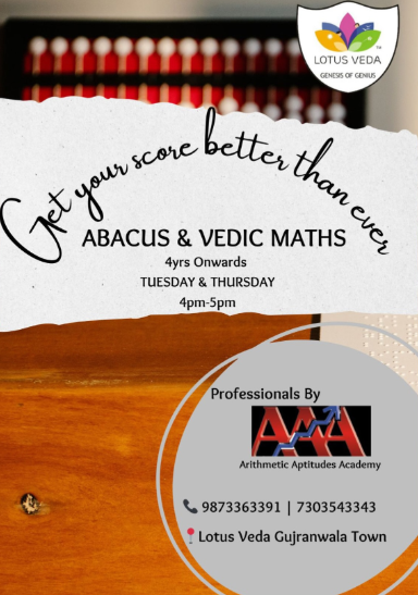 Lotus Veda-Abacus and Vedic Maths Classes