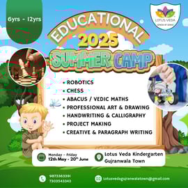 Lotus Veda-Educational Summer Camp 2025