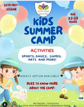 Lotus Veda Kindergarten Kids Summer Camp