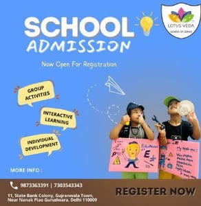 Lotus Veda: SCHOOL ADMISSIONS OPEN