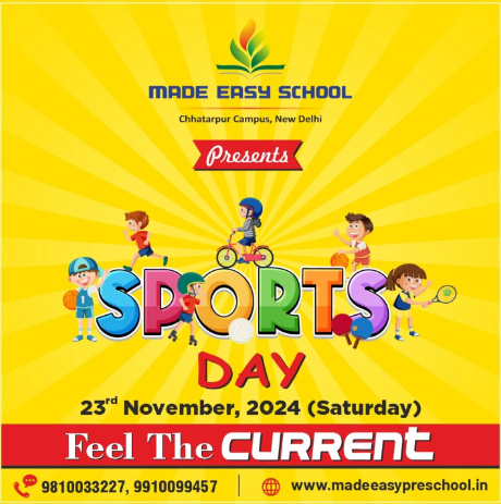 Made Easy School-Sports day (feel the current)