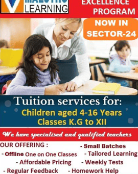 Maestro Learning-Tuition for K.G to XII