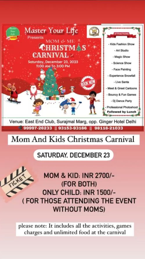 Master your life-mom me christmas carnival