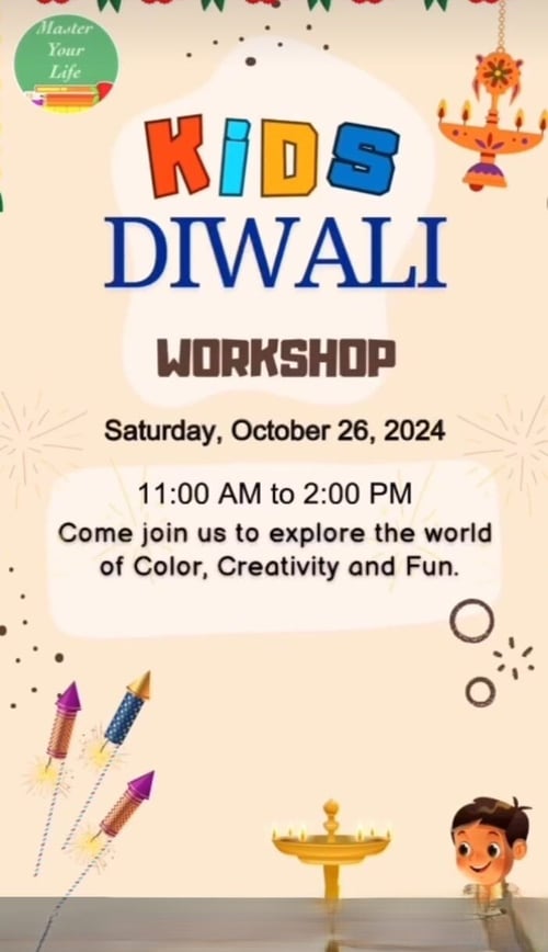 Master Your Life-Kids Diwali workshop