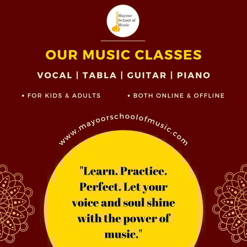 Mayoor School Of Music-Music Classes