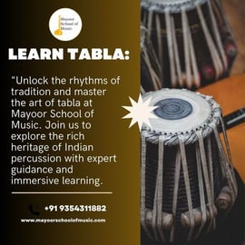 Mayoor School Of Music-Tabla Class