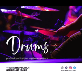 Metropolitan school of music-Drums classes