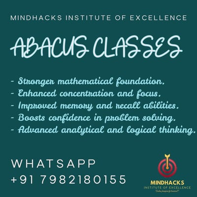 Mindhacks Institute OF Excellence-Abacus Classes