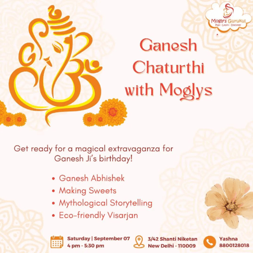 Moglys Gurukul- Ganesh Chaturthi workshop for kids