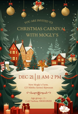 Moglys Gurukul-Christmas Carnival