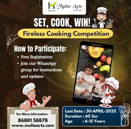 Multe Arts-Fireless Cooking Competition