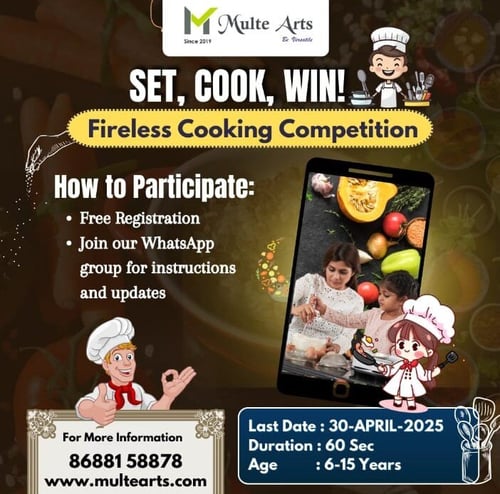 Multe Arts-Fireless Cooking Competition