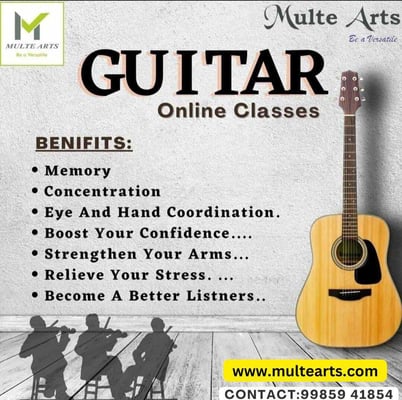 Multe Arts-Guitar Classes