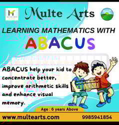 Multe Arts-Mathematics with Abacus Classes For Kids